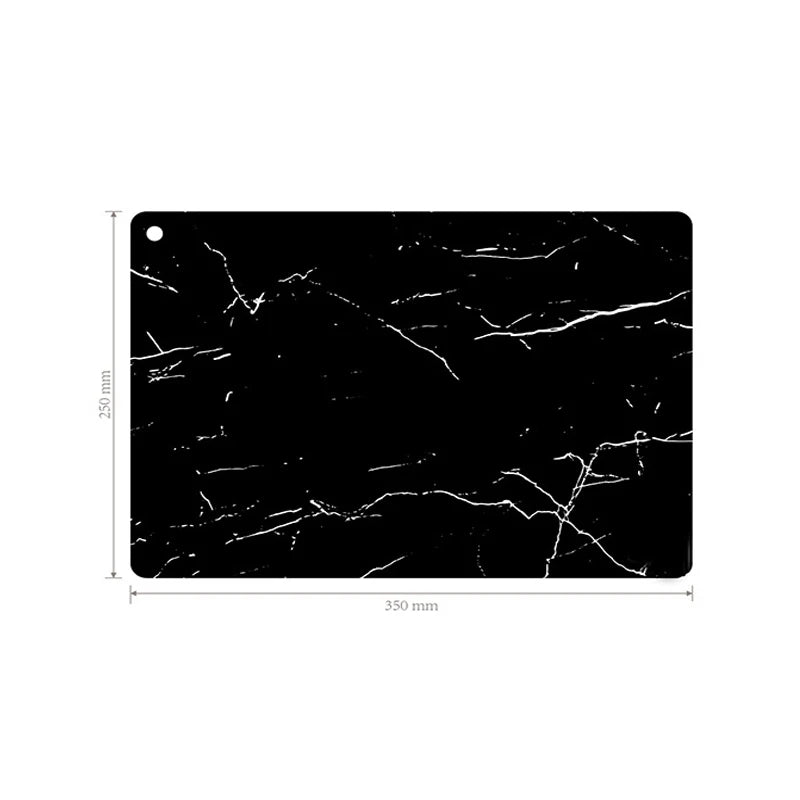 plaques protection induction silicone marbre noir moderne opaques 20cm 22cm 24cm 28cm