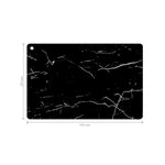 plaques protection induction silicone marbre noir moderne opaques 20cm 22cm 24cm 28cm