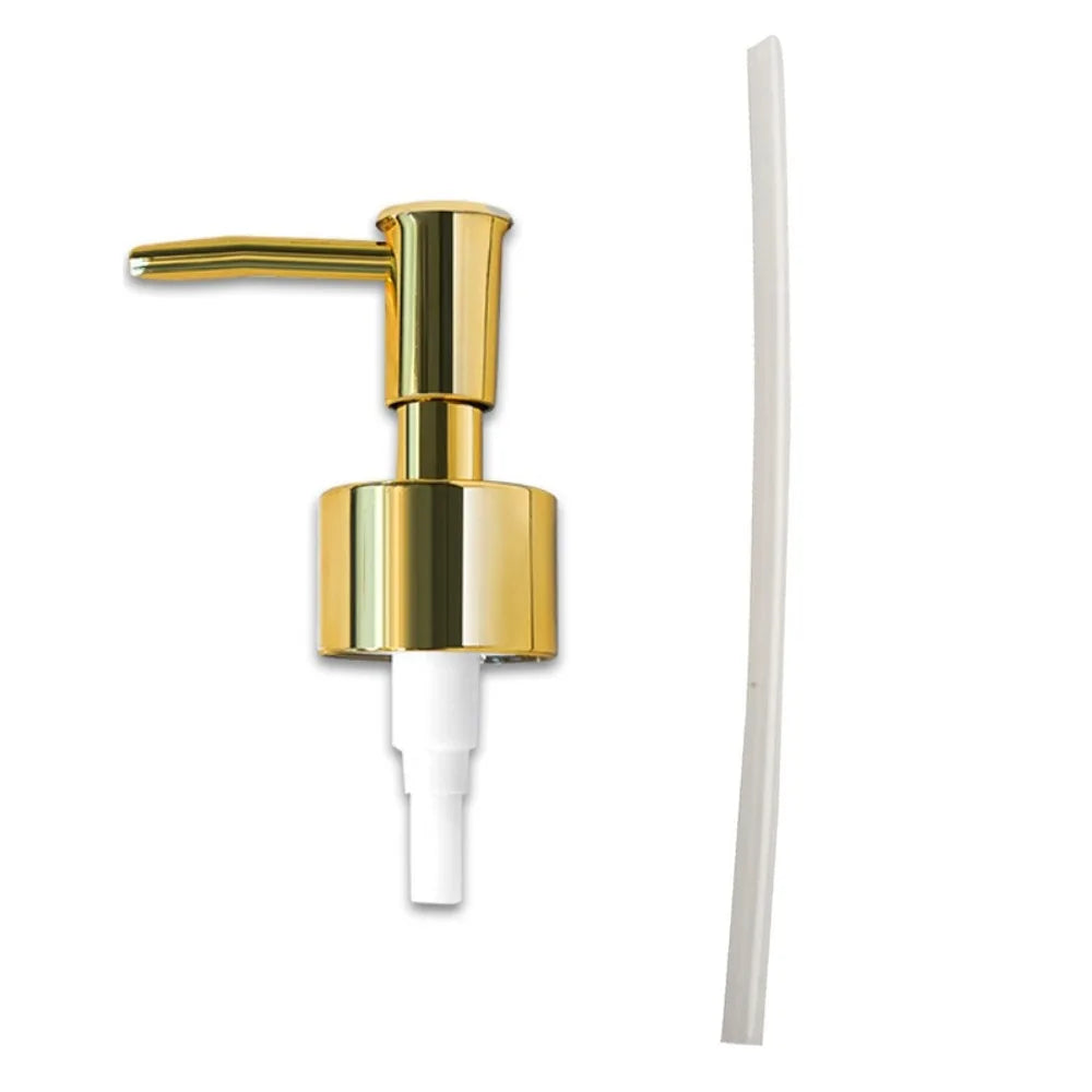 distributeur savon liquide transparent moderne minimaliste couleur dorée noire blanche bleue rose