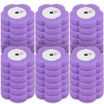 brosse wc jetable tête remplaçable kit outil nettoyage moderne pratique blanc bleu violet jaune
