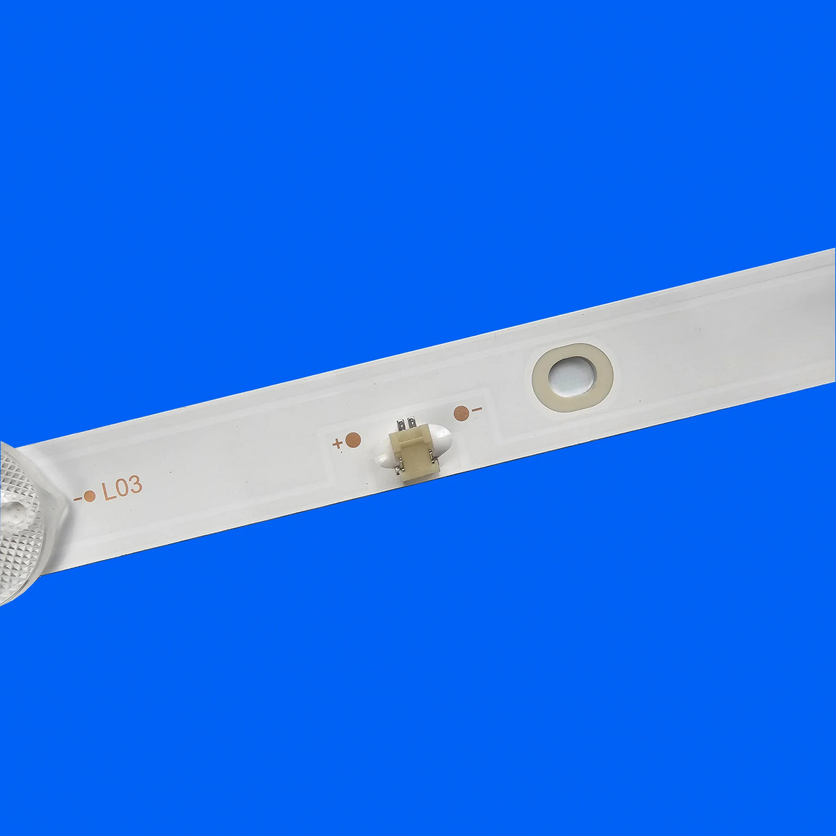 ruban led blanc moderne lumières plat lisse opaques télévision encastrables