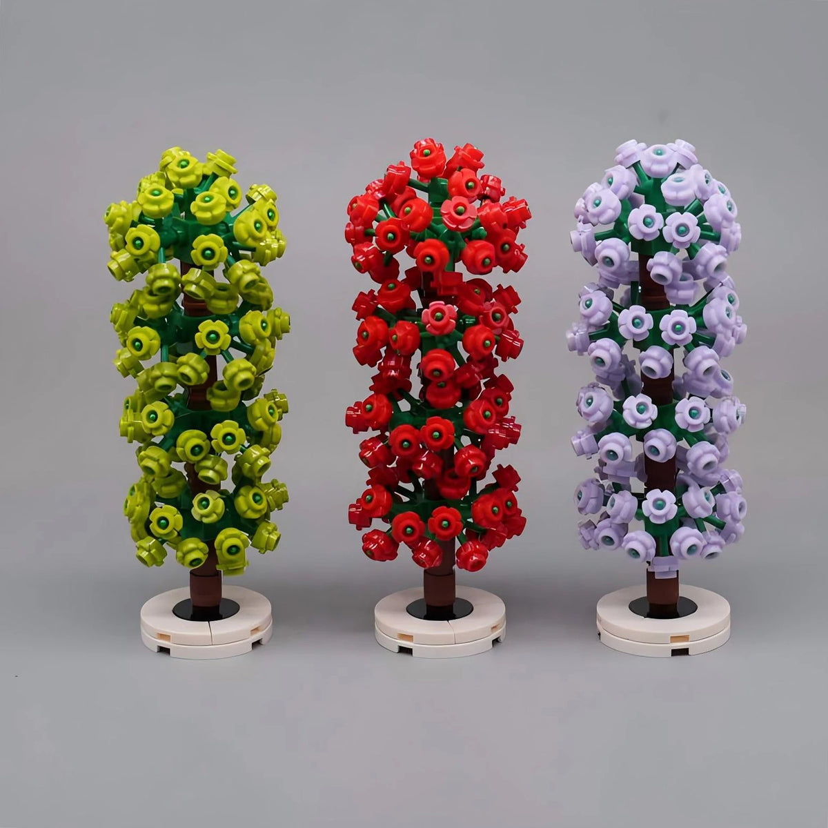 arbres miniatures créatifs fleurs colorées nature artificiels diy jouets enfants adultes