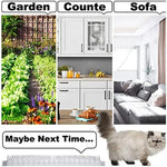 tapis dissuasif picots anti chat transparent orange gris protection plantes animaux utilitaireextérieurintérieur