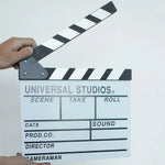 clapboard photojournaliste universaux scènes dates directeur classique moderne vert rouge bleu