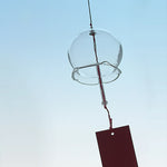 cloches vent transparentes clochette chime décoration jardin minimalisteextérieur decoration hanging wind bell multicolore chapelet