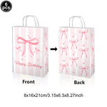 vaisselle jetable fête anniversaire mariage blanc rose arcs coeurs rayures pop corn sac cadeau