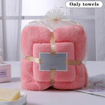 serviette face absorption rapide toilette polyester coton rose beige vert blanc bleu violet douce