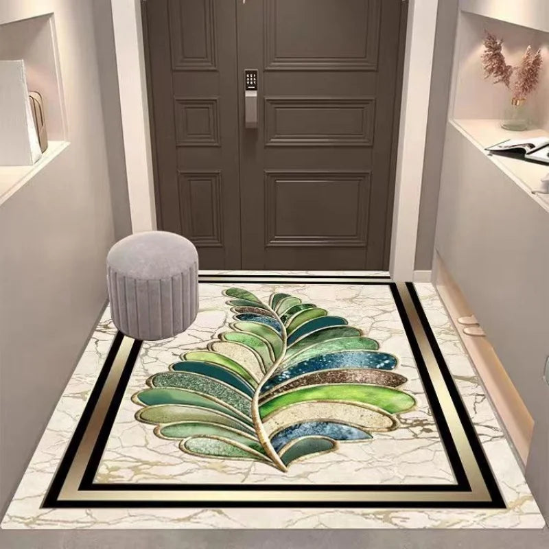 tapis moderne rayures diagonales résistant rides extérieur 40x60cm 50x80cm 60x90cm polyester beige marron vert