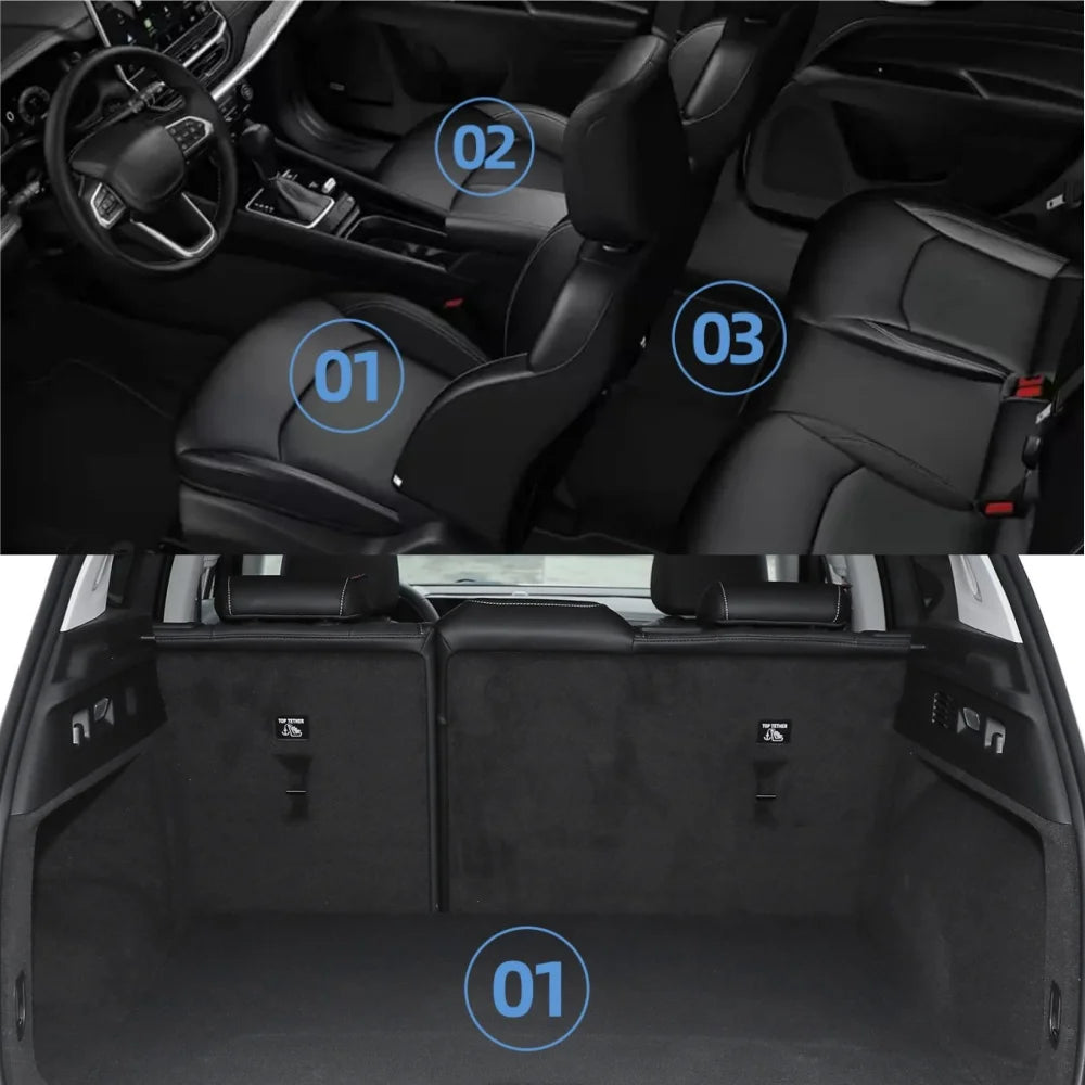 tapis sol 3d tpe caoutchouc fibre synthétique noir rayures horizontales clips moderne voiture 2015