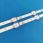 barre lumineuse led blanc moderne adhésif 620mm rectiligne lisse opaqué connecteurs électriques