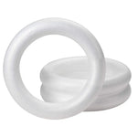 anneau mousse polystyrène blanc durable décoration mariage 10cm 12cm 15cm 20cm 5cm 7cm 8cm