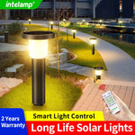 lampes solaires autonomes led ip65 moderne noires protection ip65 abs