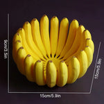 corbeille fruits forme bananes jaune motif moderne plastique imperméable