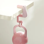 porte sacs clips oiseau noir jaune rose clair blanc moderne minimaliste école fournitures