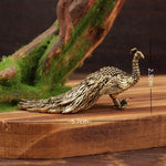 statuettes animales dorées statuette crocodile détaillée artisanat métal feng shui décoration intérieure ornement maison