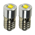 ampoule led 3w base e10 3v 45v argentée jaune moderne compact 3000k 6000k fcc