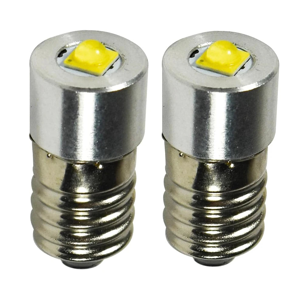 ampoule led 3w base e10 3v 45v argentée jaune moderne compact 3000k 6000k fcc