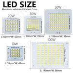 plaque led 10w 20w 30w 50w 100w blanc mat cool white 6500k 7000kextérieur modernestyle