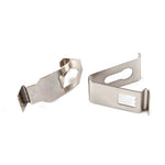 clips métalliques argentés modernes photo cadre attaches crochets ressorts fonctionnels bricolage travail bois