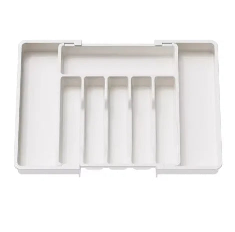 plateau rangement ustensiles cuisine gris moderne stockage eco friendly vaisselle pliable multifonctionnel transparent opaque