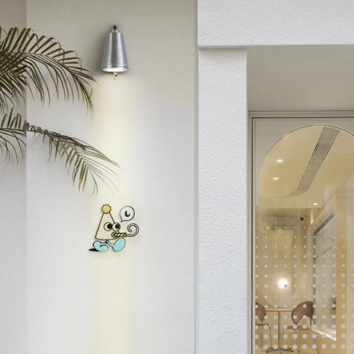 applique murale moderne or argent blanc éclairage maison wabi sabi fixations murales led
