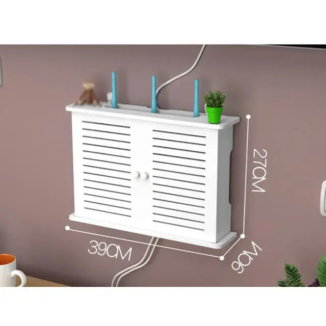 meuble rangement mural blanc moderne lignes verticales porte organisation blanc respectueux environnement