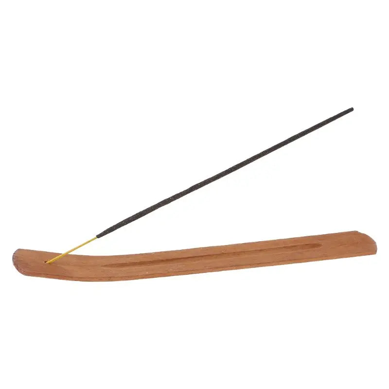 support encens bois naturel grain visible classique fixations aromathérapie zenintérieur deco