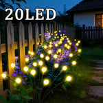 lumière solaire moderne 10led 12led 20led 6led boules lumineuses noir extérieure imperméable patios