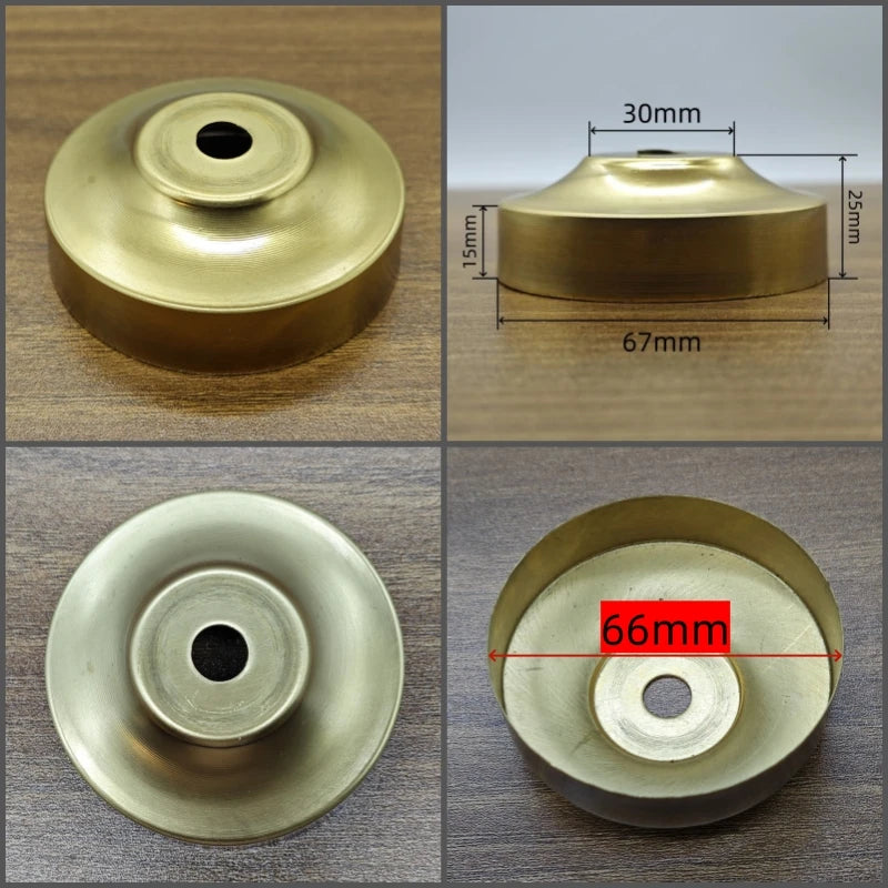 disques métalliques dorés classiques perforations opaques variés tailles incluses