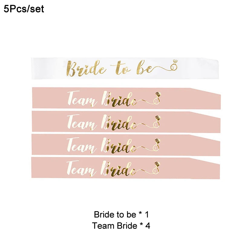 décoration mariage voile bride to be sash team bride bandeau occasion fiançailles fête valentin