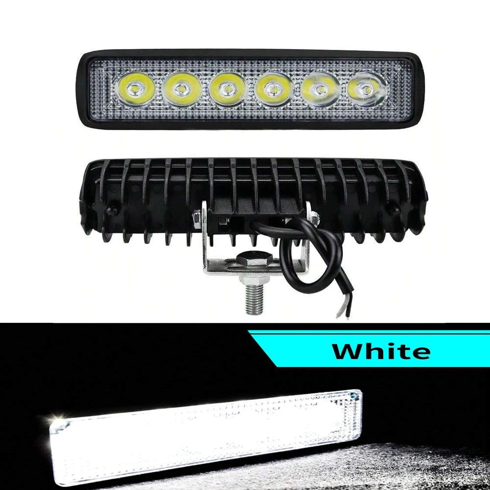 lampe travail led 6000k noir blanc led ip67 moderne fonctionnel ventilation