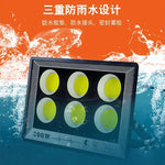 projecteur led extérieur noir moderne grille hexagonale 249 2000 lumens ip66 waterproof vde ul