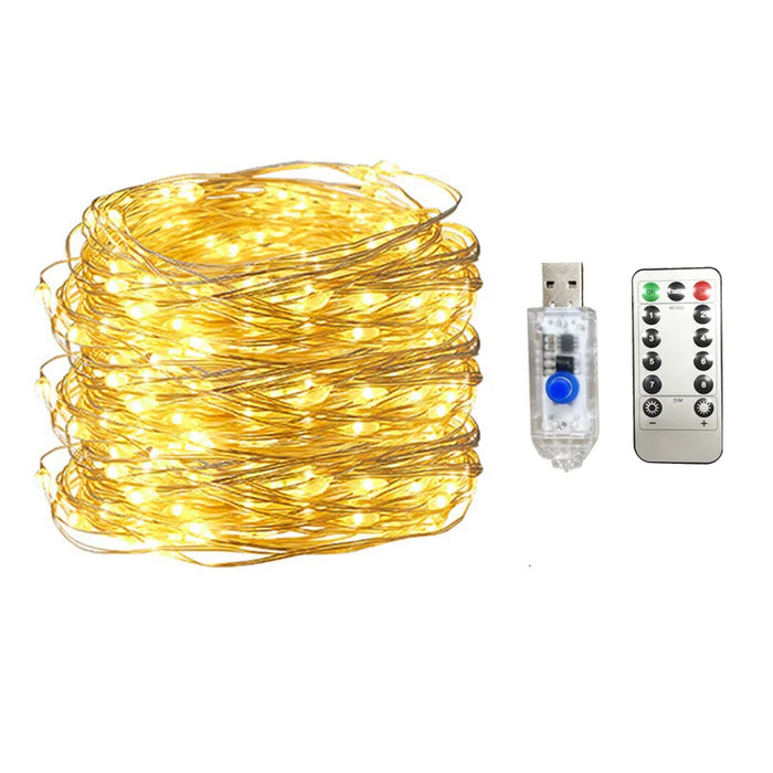guirlande lumineuse led multicolore moderne 10m 20m adhésif imperméable contrôleur