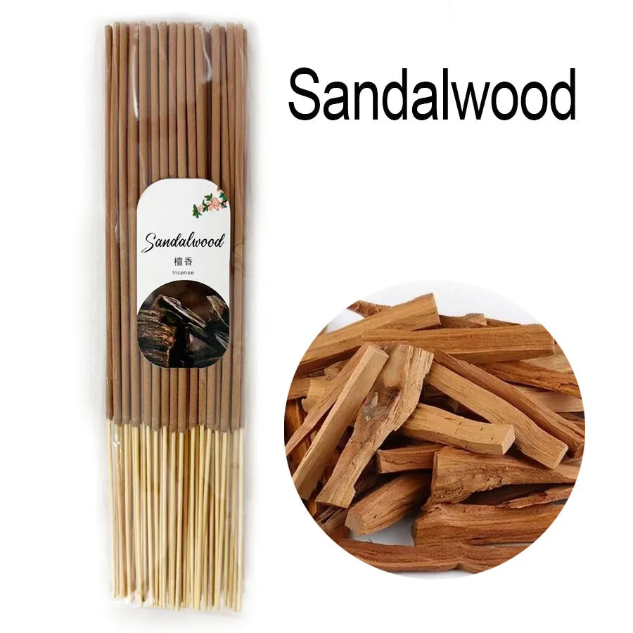 bâtonnets d'encens traditionnels bois santal parfums fleurs herbes intérieur maison