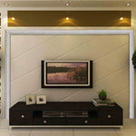 ruban décoratif autoadhésif moderne ornements floraux blanc classiqueintérieur décoration bande murale