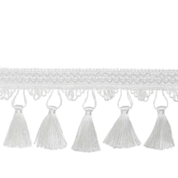 ruban pompons or décoration maison tissu coton pompons gris marron bleuclair traditionnel textile deco