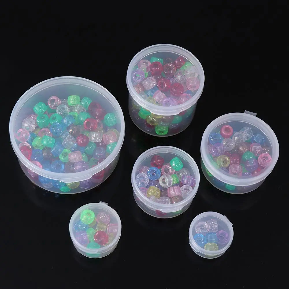 boîtes rangement transparentes petites objets bijoux vis divers 2.7x1.4cm 3.2x1.8cm 3.6x3cm 4.2x2.2cm 4.8x2.5cm 4.8x4.2cm