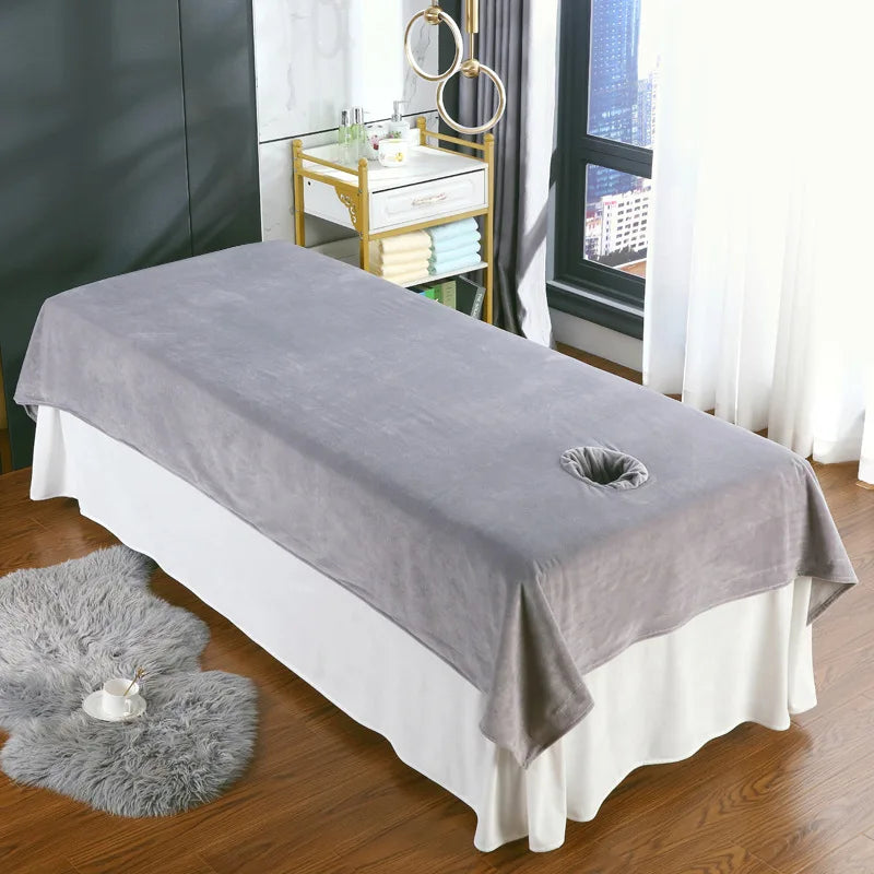 couvre lit uni velours blanc rose bleu gris moderne lit adultes simple qualifié