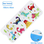 tapis bain pvc thème marin poissons coraux géométrique antidérapant moderne enfantin suction salle bain