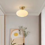 lampe moderne dorée striée vis fixations certifications multiples 20cm 26cm