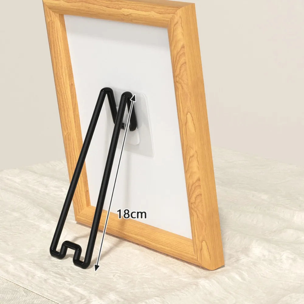 supports cadre photo adhésifs modernes blanc doré argenté lisses opaques 13cm 18cm 23cm