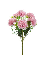 décoration intérieure bouquet fleurs artificielles gerbera modernes pompons couleur rouge blanc jaune minimaliste