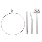 filet protection lit bébé blanc transparent clips géométrique anti moustiques