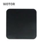 Étui en cuir noir uni pour produits Wotor.