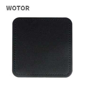 Étui en cuir noir uni pour produits Wotor.