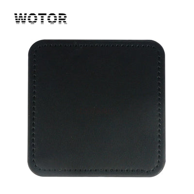 Étui en cuir noir uni pour produits Wotor.