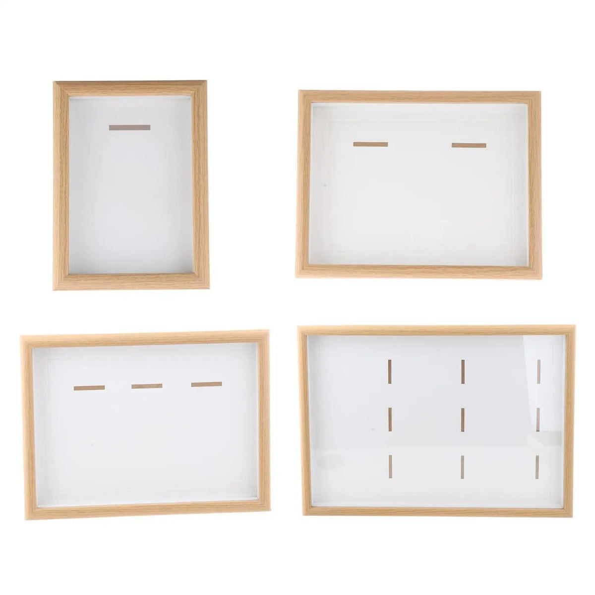 cadre photo bois moderne médailles récompenses sportives décoration triathlon natation football blanc