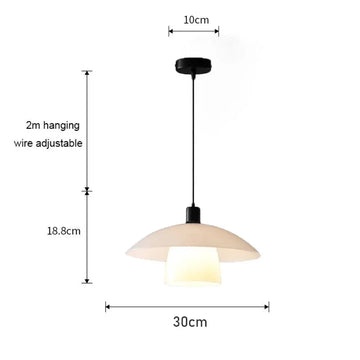 lampe suspendue moderne blanc noir mat pendentif cordon 90 260V 249 2000 lumens certification