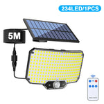 lampes solaires led détecteur mouvement ip65 étanches modernes adhésives extérieures jardins sécurité