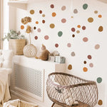 Sticker PVC imperméable motif pierre chambre adulte